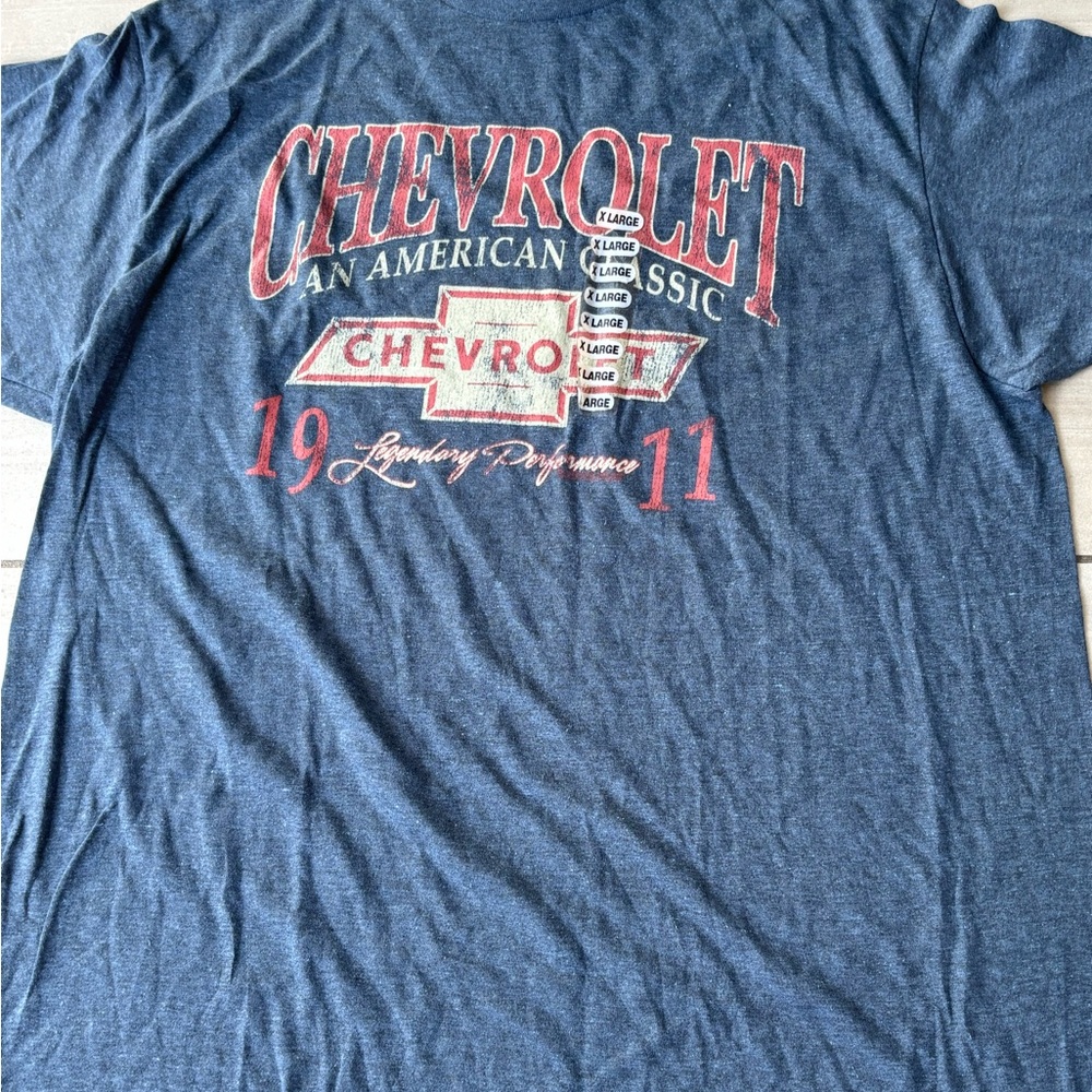 Men's Blue Graphic Tee